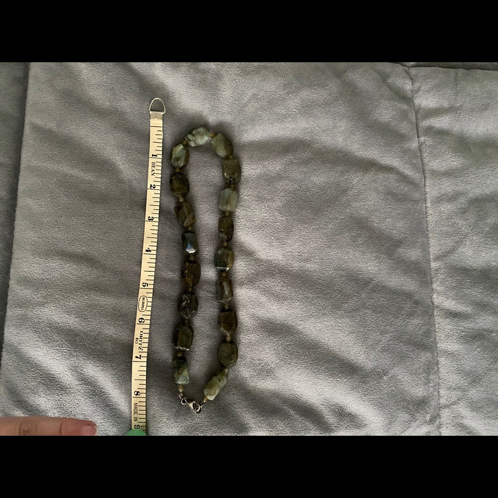 Labradorite Statement Necklace - image 7